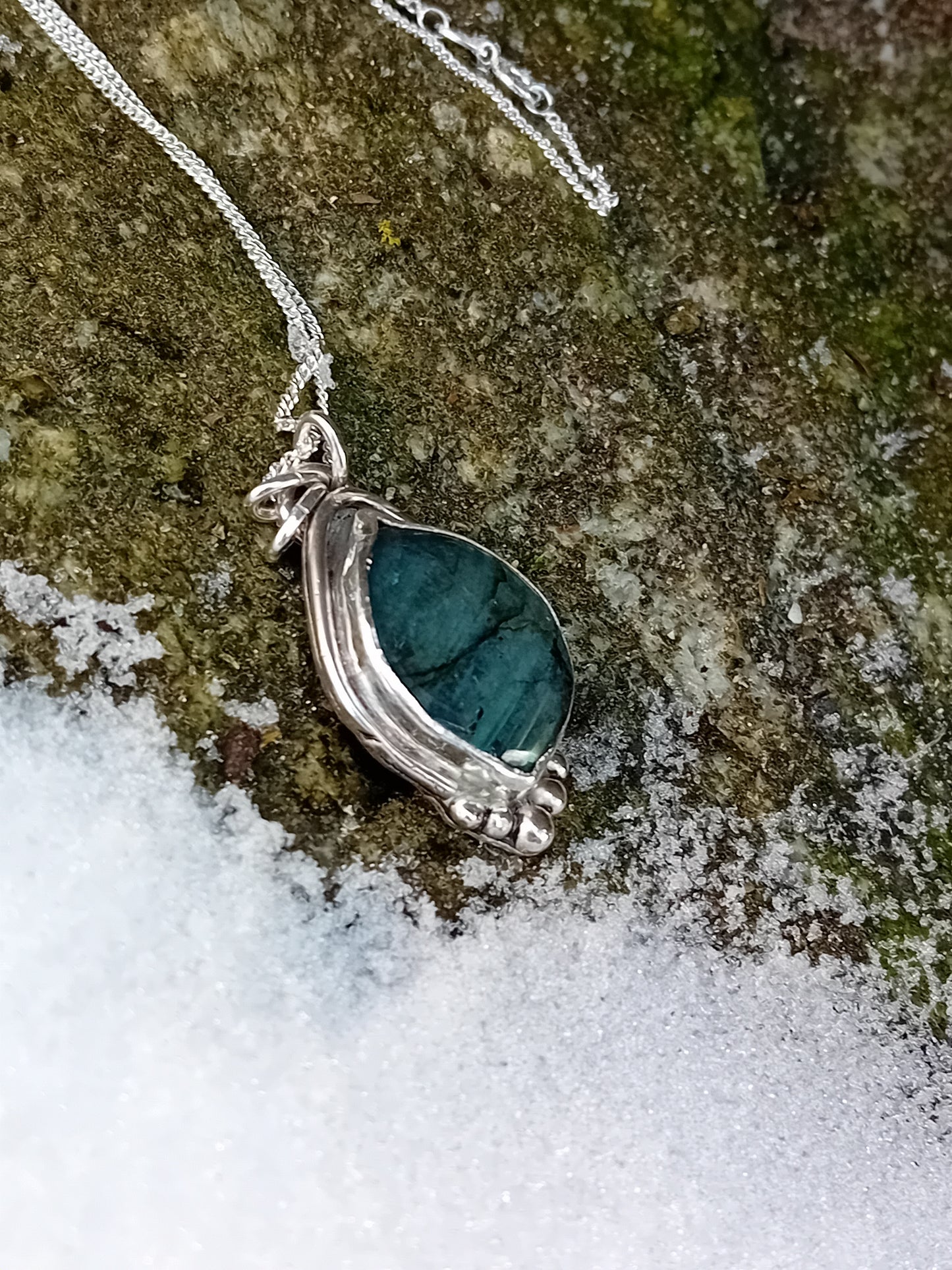 Collier Freda labradorite