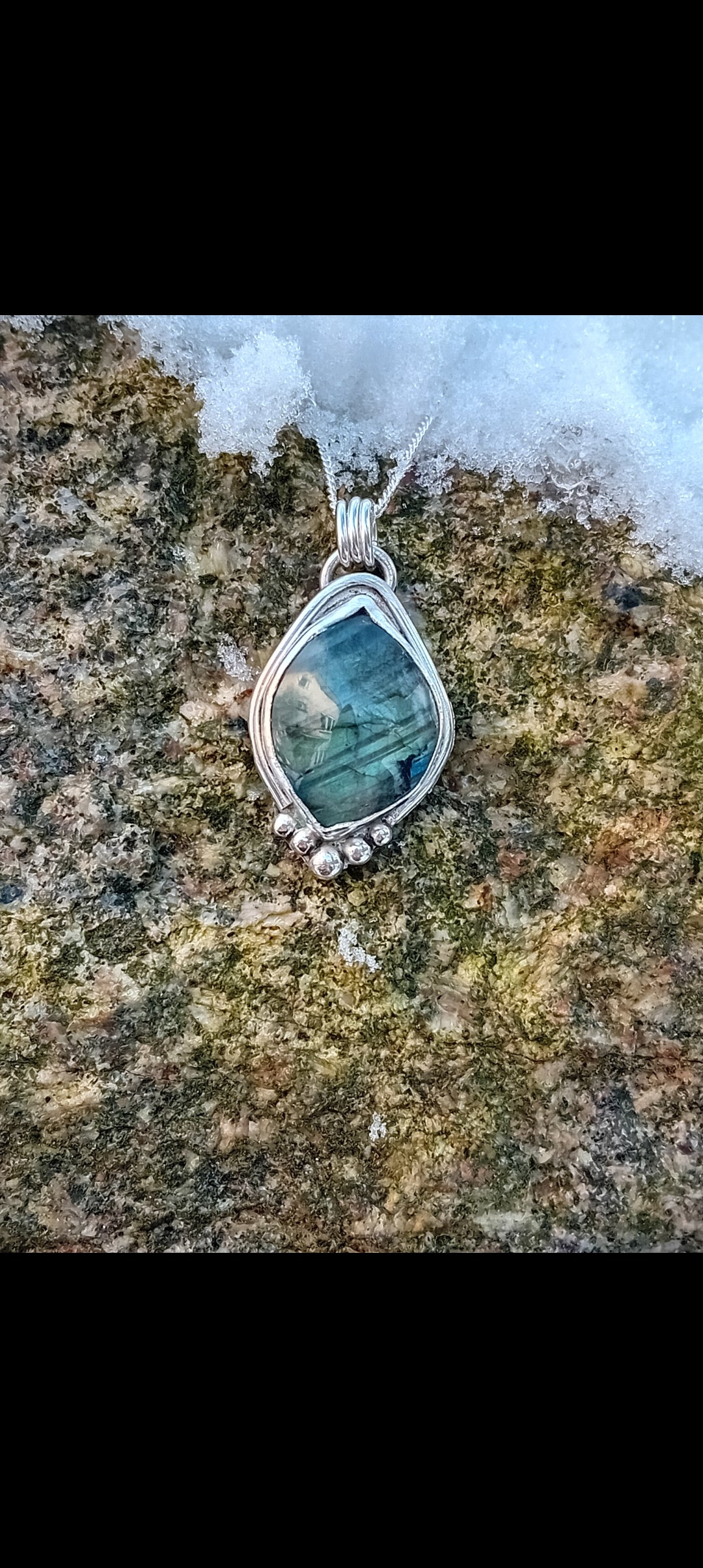 Collier Freda labradorite